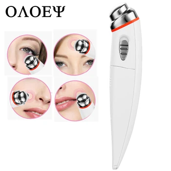 

OLOEY Eye Massager Anti Aging Wrinkle Eye Patch Ion Relief Massage Machine Rejuvenation Beauty Care Portable Pen Eye Care Tools