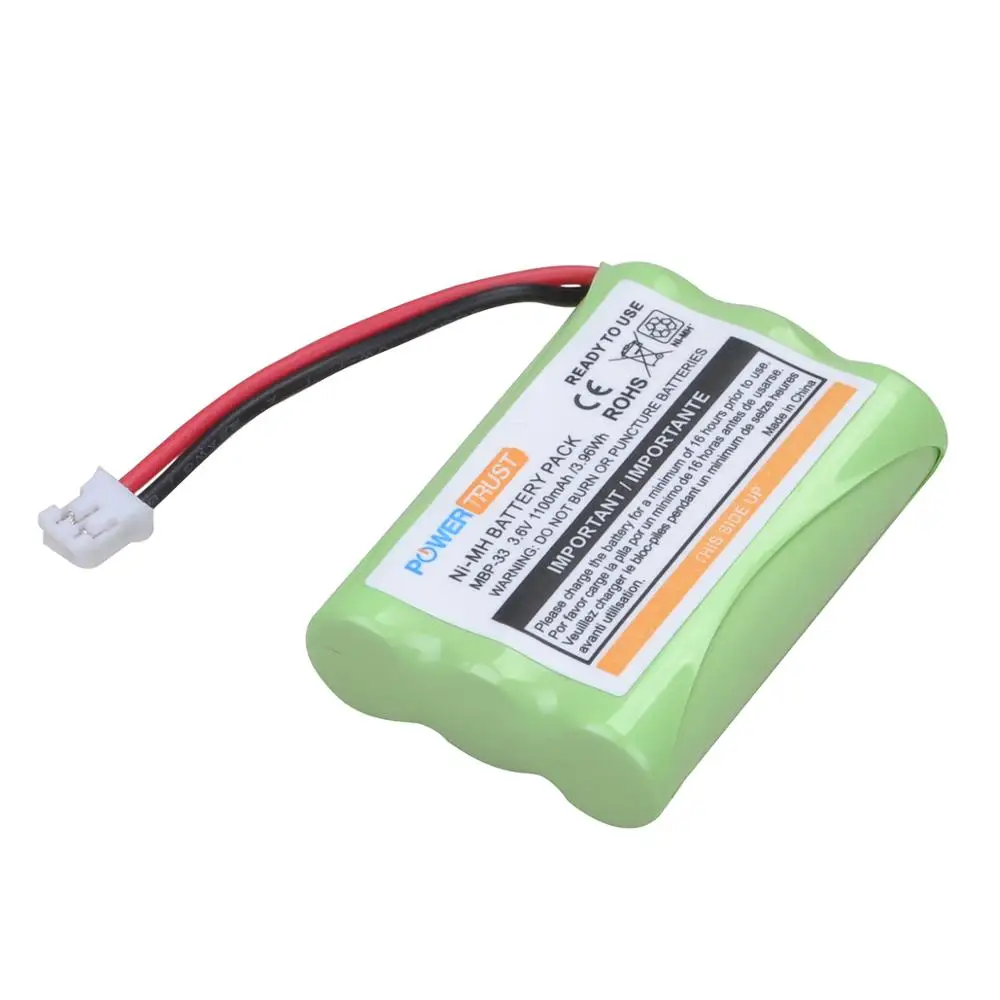 

1X 1100 mAh Replacement MBP33 NI-MH Battery for Motorola MBP-33 MBP33S MBP36 MBP36S MBP36PU MBP43 CB94-01A Baby Monitor Battery