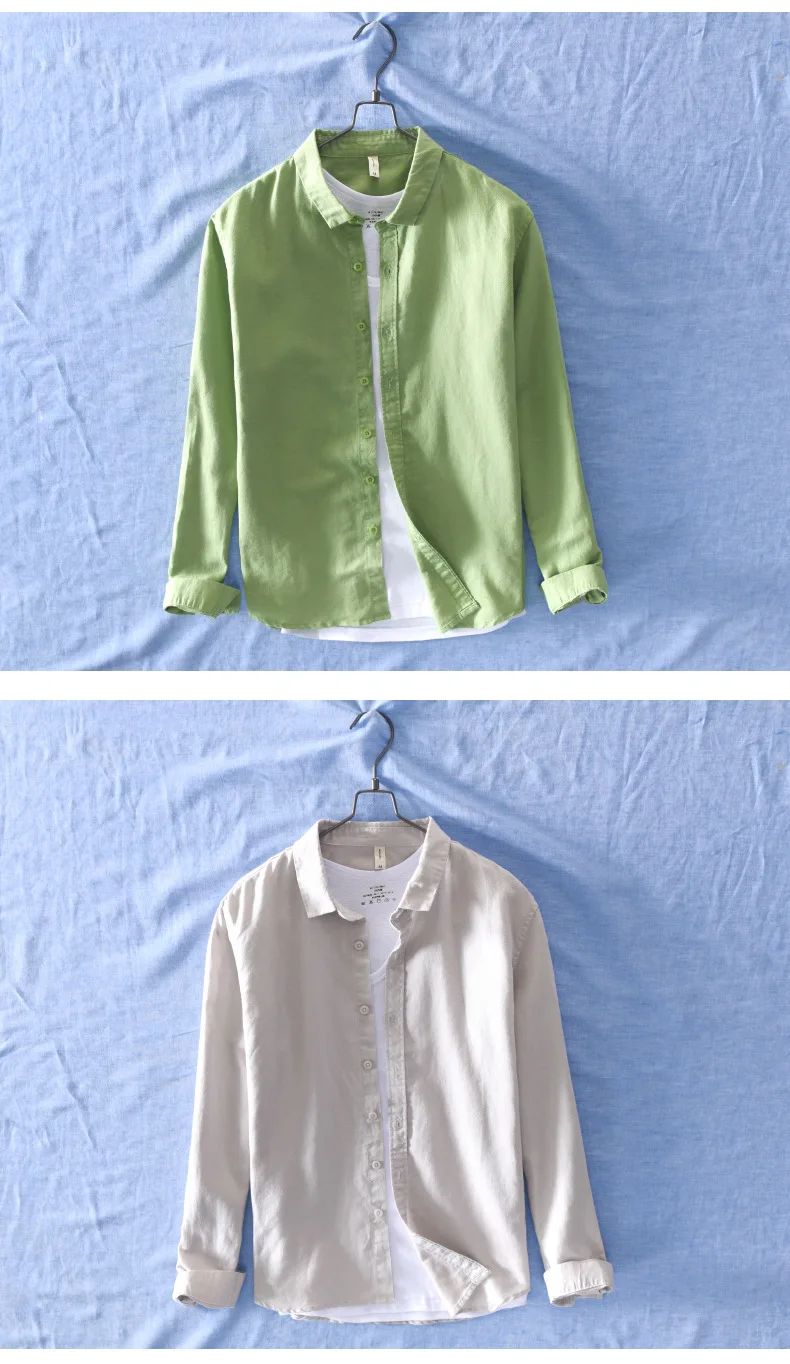 Новинка года; сезон весна; Повседневная разноцветная рубашка; Camisa Manga Larga Hombre