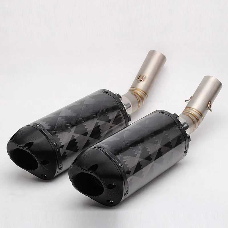 1198 мотоцикл для Ducati 1198S 2009 2010 2011 Выхлопная труба Akrapovic двух братьев|Выхлопные