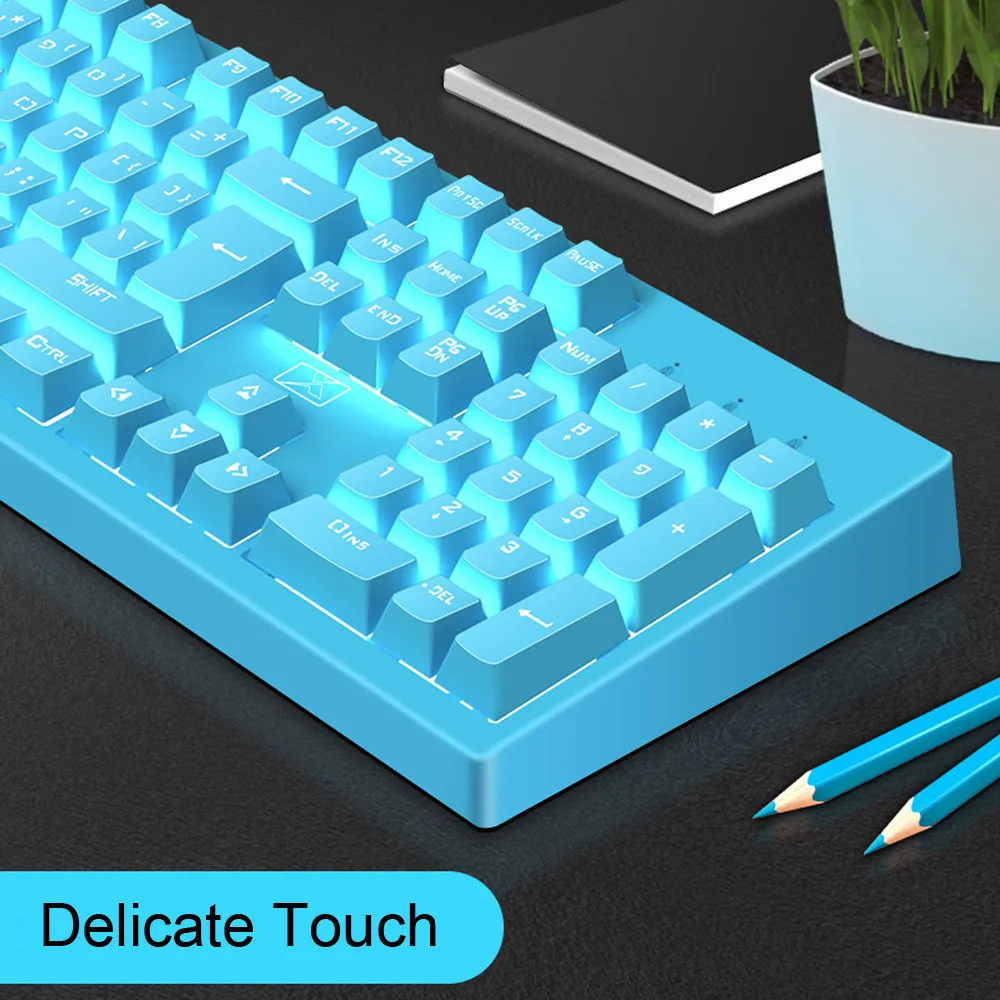 K616 P-BT Keycaps 104 Keys Wird Keyboard для игр Keyboad PC, ноутбук, игровая мышь, беспроводная мышь, новинка