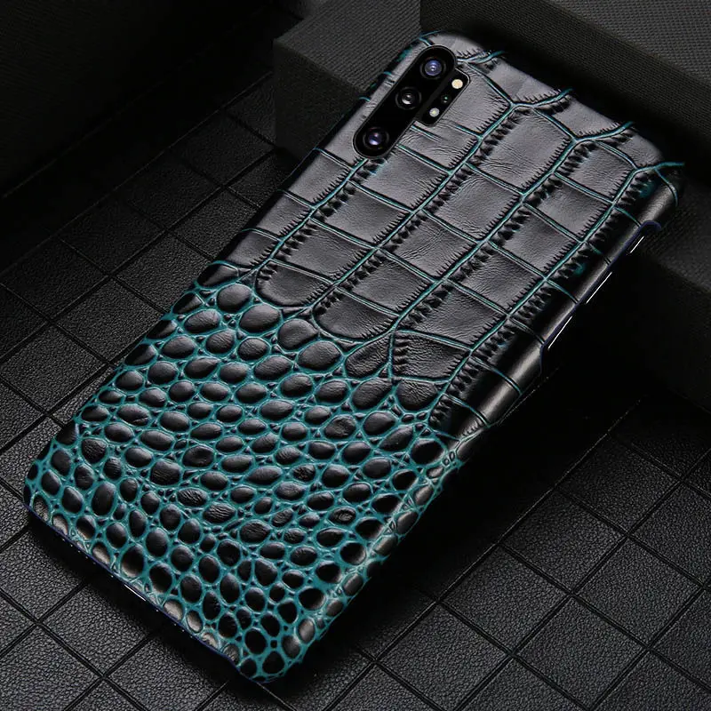 Подлинный кожаный чехол для мобильного телефона для samsung Примечание 10 Pro A70 A50 S10 S7 S8 S9 плюс A8 A9 J7 J5 Прохладный защитный чехол-накладка на заднюю панель