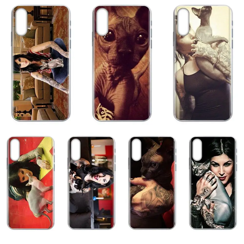 TPU Cases Cover Kat Von D Cat For Samsung Galaxy A31 A51 A71 5G A81 A90 A91 A01 A11 M31 S11 S11E S20 Plus Ultra | Мобильные телефоны