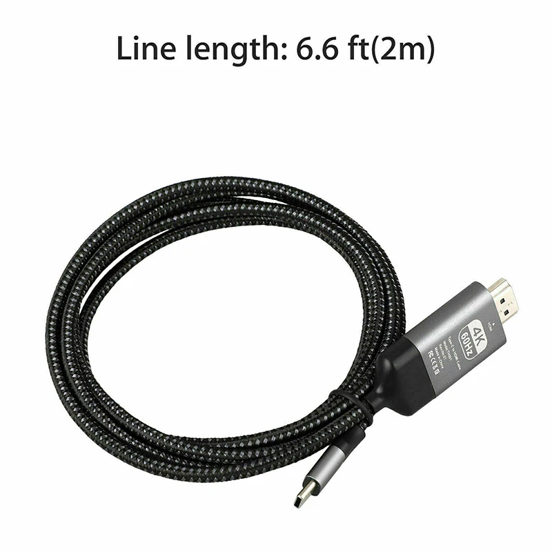 Для Xiaomi Redmi Note 8 7 proi type-C к HDMI HD tv AV преобразователь для ТВ-адаптера кабель для samsung Galaxy S9 S10 цифровые кабели для передачи данных