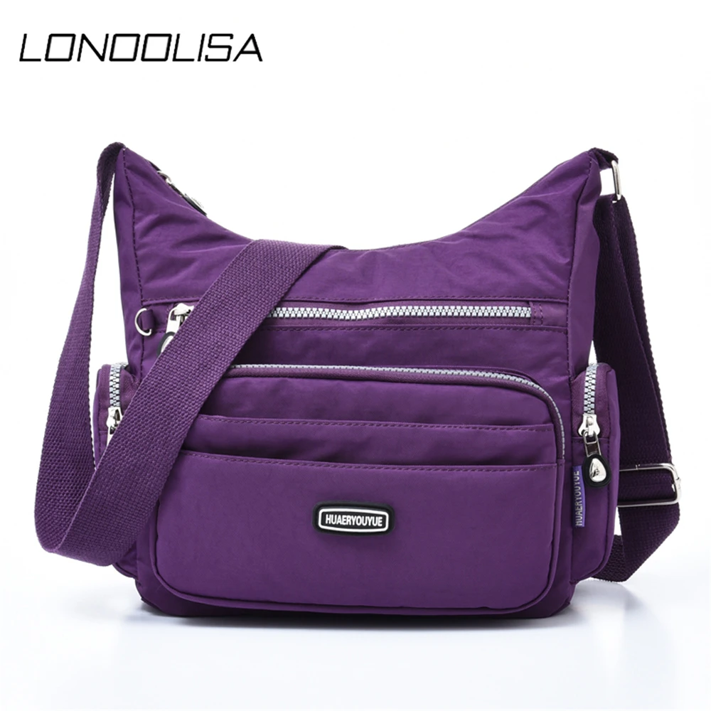 Bags For Women 2020 Femme Large Capacity Nylon Shoulder Bag Waterproof Elegant Daily Shopping Handbag Crossbody Messenger | Багаж и сумки