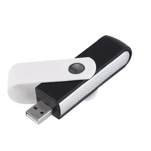 Вращающийся здоровый USB ионизатор ионный очиститель воздуха удобный свежий для ПК ноутбук QT