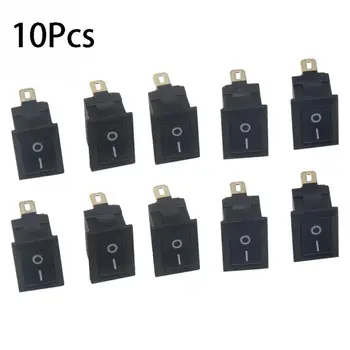 

10Pcs/Lot KCD11 SPST 2PIN ON/OFF Boat Rocker Switch Button Switch 3A/250V Car Dash Dashboard Truck RV ATV Home 10*15mm
