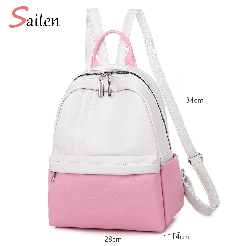 

Top Selling Women Backpacks High Quality Youth Leather Backpack for Teenage Girls Female School Shoulder Bags mochila feminina