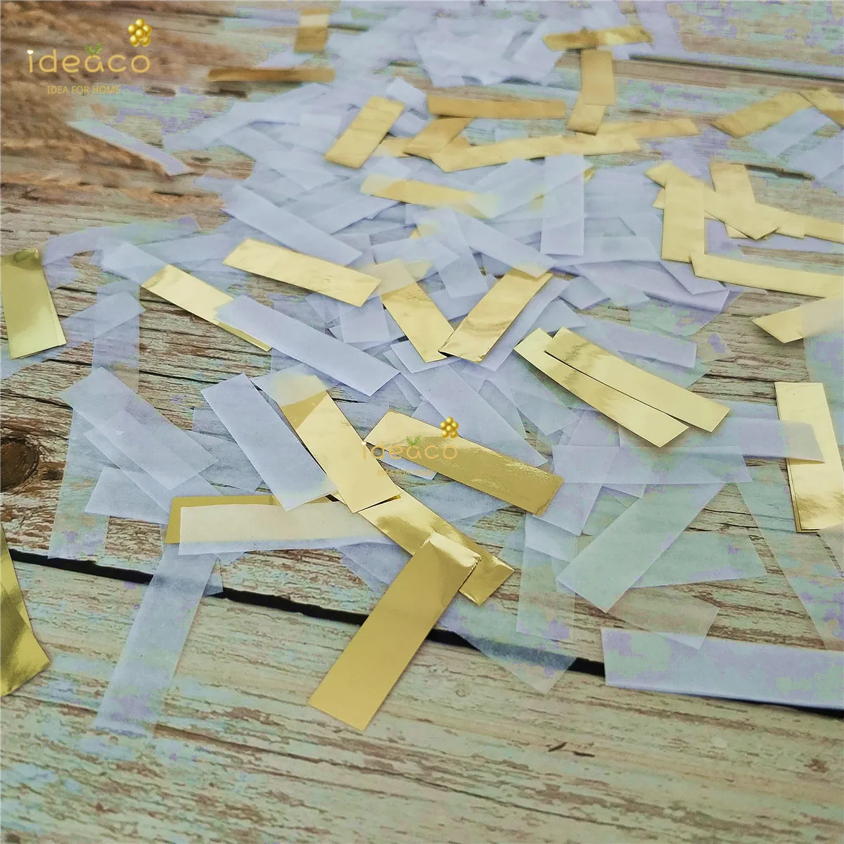 500grams/17.64 Ounce Wedding Confetti Metallic And Paper Confetti Mix