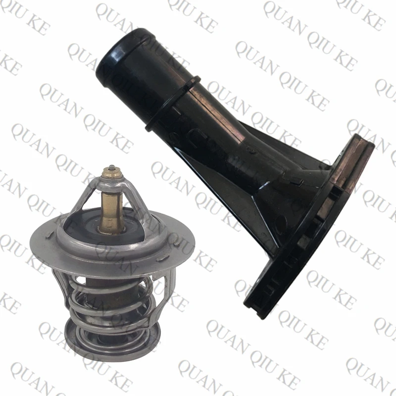 Engine Thermostat Assy Fit For Veloster Forte Rio 1.6L 25500-2B000 Coolant Inlet Fitting Contactor 25631-2B050 | Автомобили и