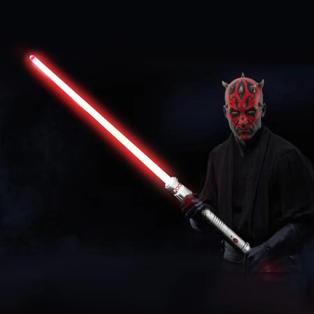 YDD maul saber with QD soundboard metal hilt and hight quality pc blade lightsaber toys for Star the Wars gift