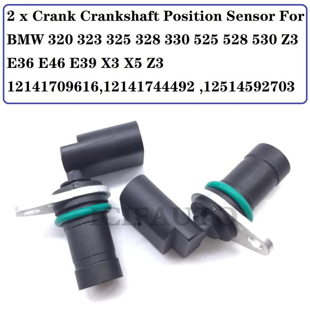 OEM CRANK CRANKSHAFT POSITION SENSOR for BMW E36 E46 E39 X3 X5 Z3 12141709616 Car & Truck Parts