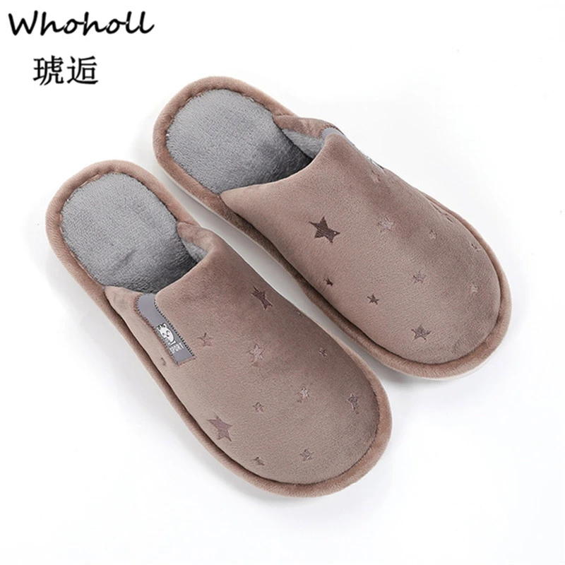 

Women Winter Home Slippers Cartoon Cat Shoes Non-slip Soft Winter Warm House Slippers Indoor Bedroom Lovers Couples Floor Shoes