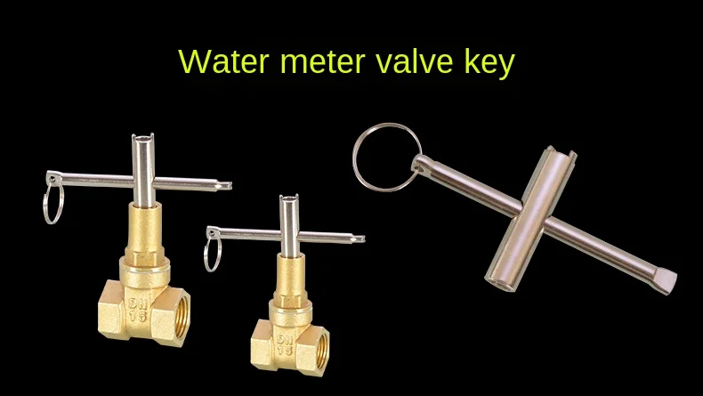 2 Chiavi Universali Per Contatori - Quadrata, A Croce, Triangolare, Per Acqua, Elettricit&agrave;, Ascensori