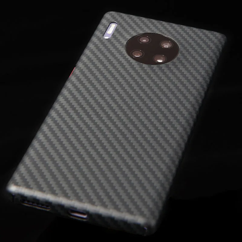 Чехол из углеродного волокна CF для телефона Huawei MATE 30 Pro mate30 тонкие и легкие
