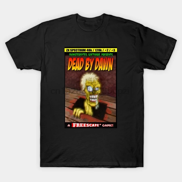 Мужская футболка Dead by Dawn ZX Spectrum Game Inlay Art (официальный) поп-Культура Футболка wo