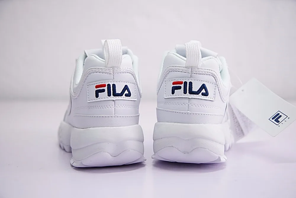 2018 Fila Disruptor II 2 Женские кроссовки для бега белые-коричневые и белые летние уличные кроссовки