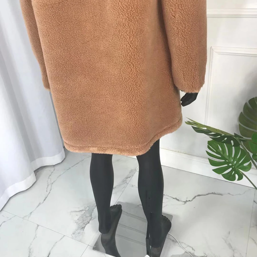 real fur coat