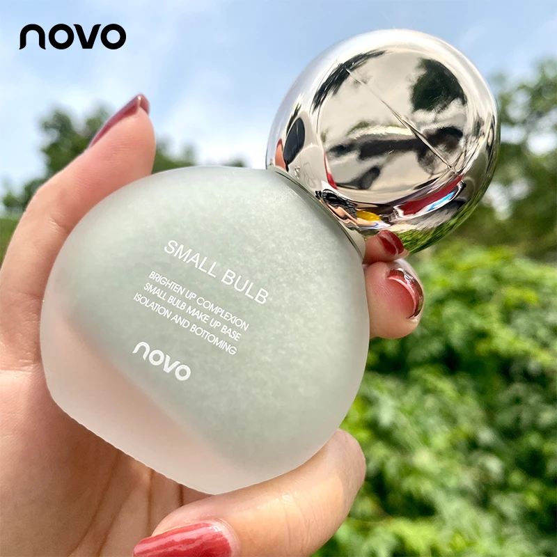 

Light Bulb Brighten up Complexion Makeup Base Isolation Full Coverage Lasting Natural Waterproof Moisturizing Facial Cosmetics