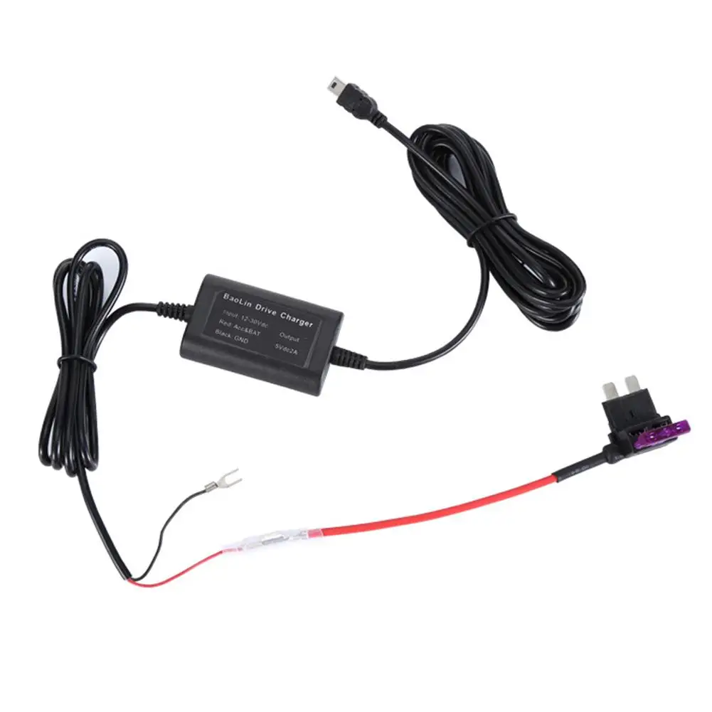 Мини USB от 12 В до 5 В пост Мощность адаптер низкий Напряжение защита для вождения Регистраторы gps видеорегистратор Даш Камера аксессуары