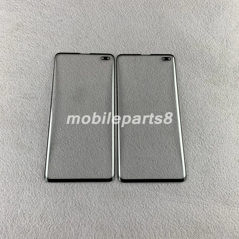 100 шт/партия экран внешнее стекло для samsung S10 S10plus note9 note8 S8plus S9 plus note5 Замена переднего стекла