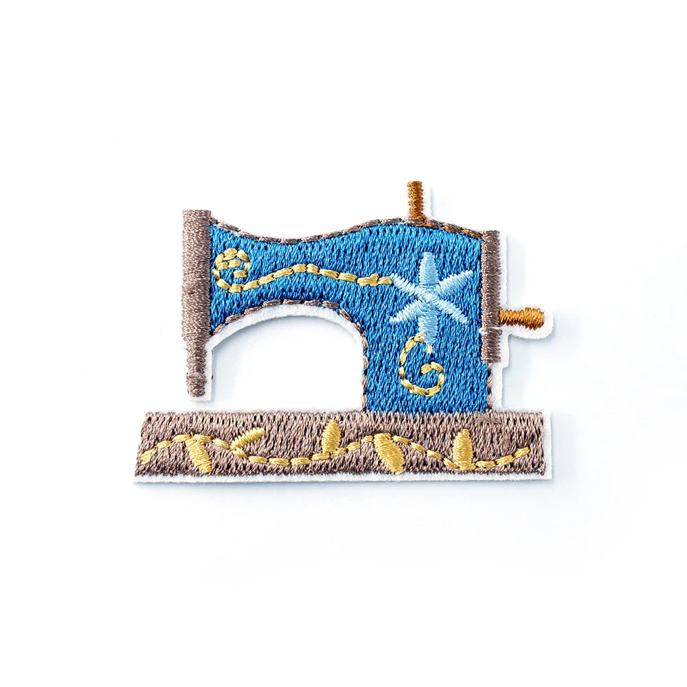 Embroidered Patches Machine Sewing Machine Iron Sticker Patch