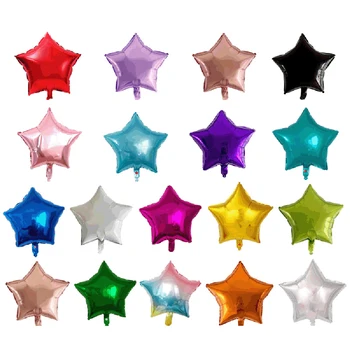 

Home Decoration Accessories Star Balloons Birthday Party Decorations Kids Cool Gradient Black Balloons Party Wedding D30
