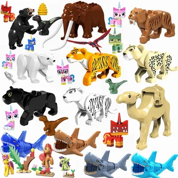 

For Creator Animals Leopard Building Blocks Prince of Persia Jungle Adventure Simulation Toys For Children Creator Animal Figure