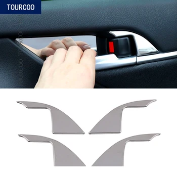 

For Toyota Camry XV70 2018 Inner Door Handle Bowl Cover Trim Sticker Interior Car Decoration Frame Accessories