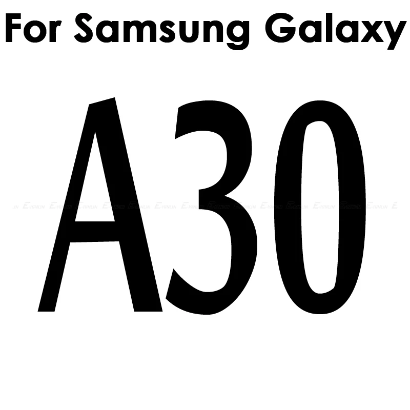 Прозрачная мягкая защитная пленка из углеродного волокна для samsung Galaxy A50 A30 A8 A3 A5 A6 Plus A7 A9 A2 Core, защита заднего экрана, не стекло - Цвет: A30