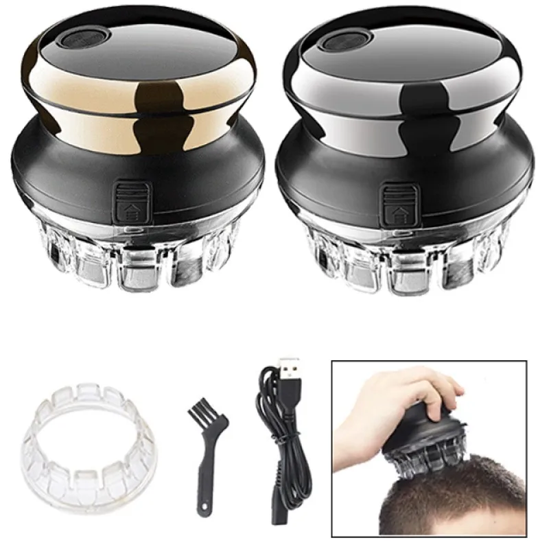 KM887UFOelectricevencutrotaryhairtrimmerformenwashable