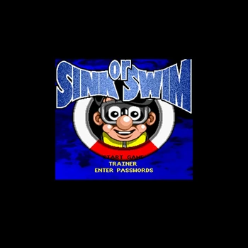 

Sink or Swim USA Version 16 bit Big Gray Game Card For NTSC Game Player