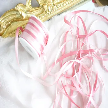 

4mmx10m/roll variegated of 100% pure silk embroidery ribbon thin taffeta silk edge ribbon Anya Ribbon Handcraft DIY ribbon