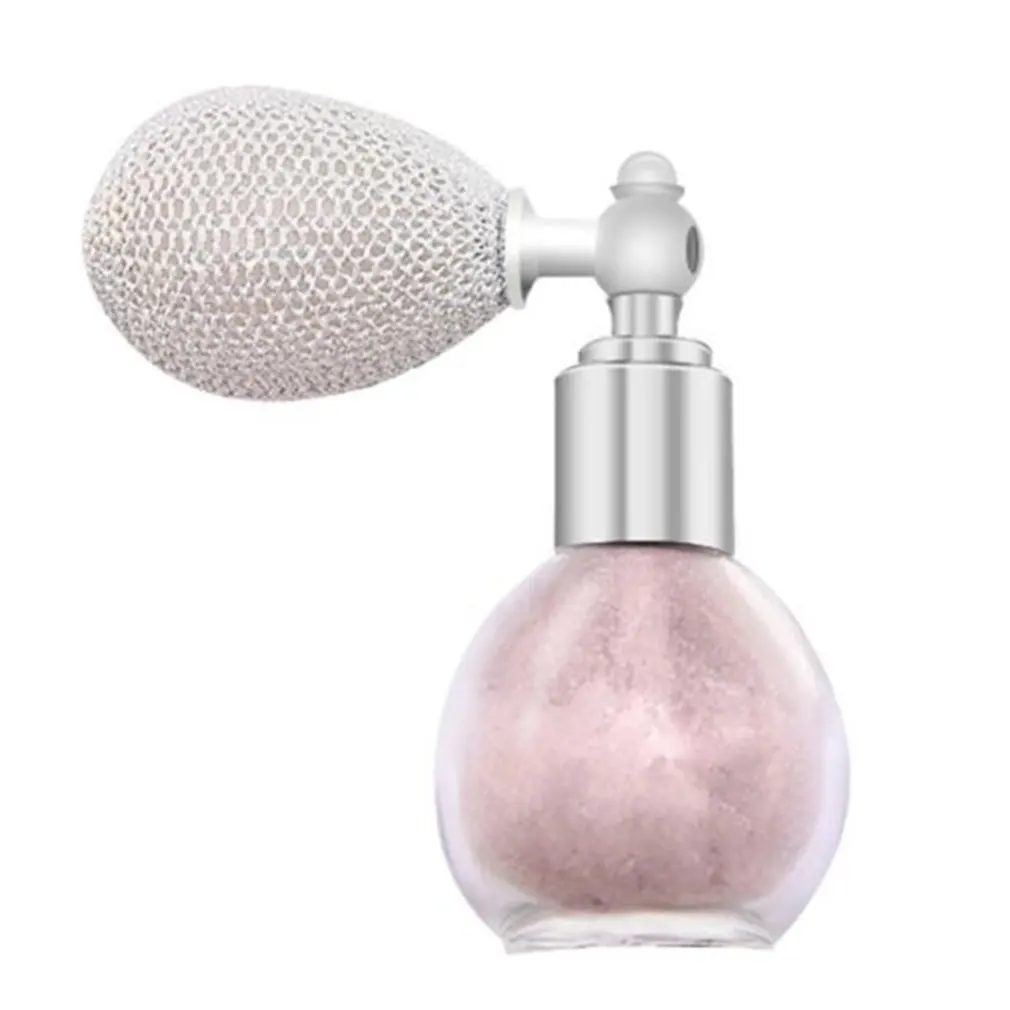 Glitter Powder Highlighter Women Contour Makeup Natural Glimmering Body Crystal Cosmetic | Красота и здоровье