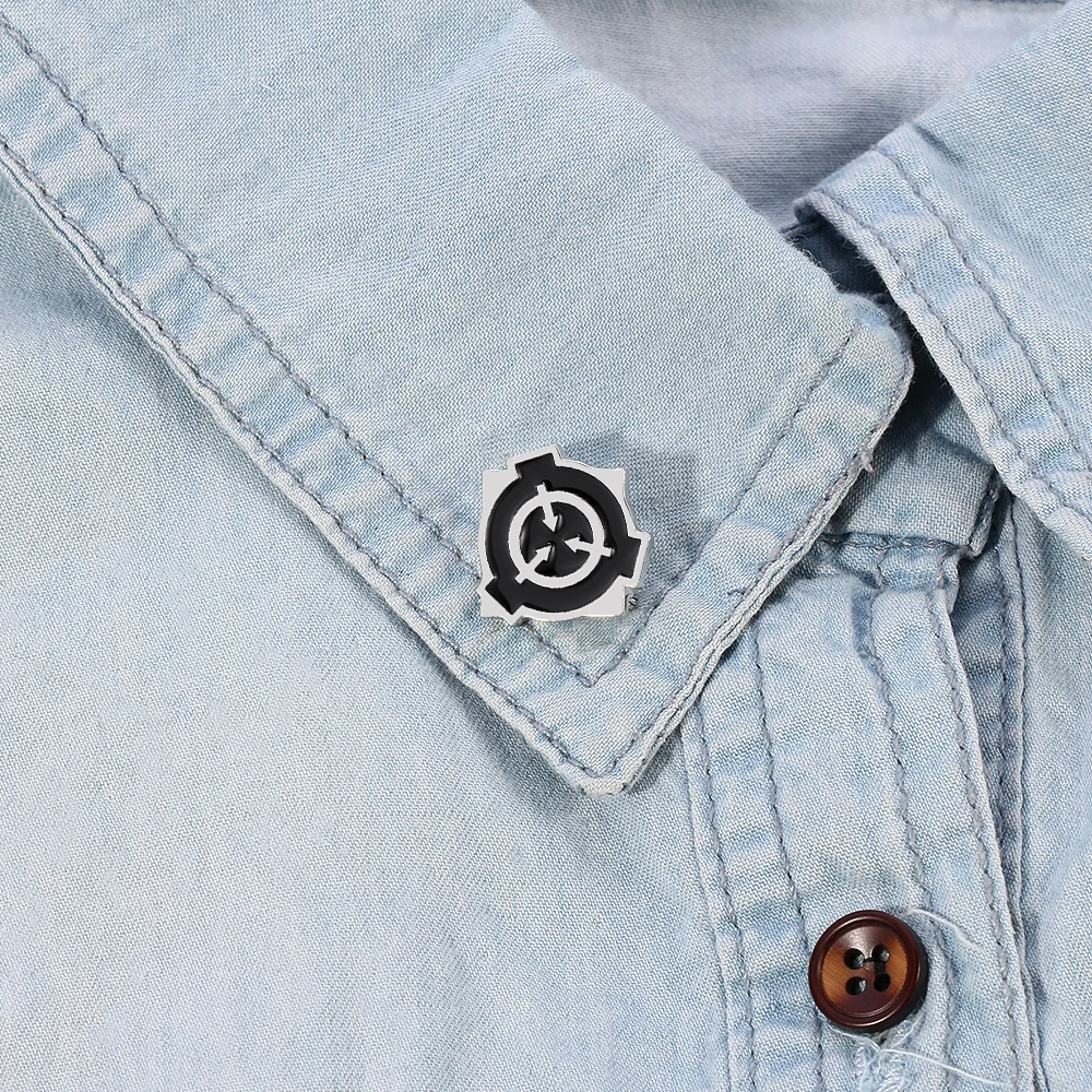 Stylish Anime Game Brooch Pin: Secret Laboratory Scp Foundation Badge Pins  - Perfect For Accessorizing Your Bag, Hat, And More!, Today's Best Daily  Deals