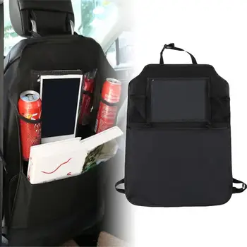 

Adjustable Universal Car Seat Back Organizer Storage Bag Tablet Holder Pouch Back Seat Hanging Multi-Pocket snack food container