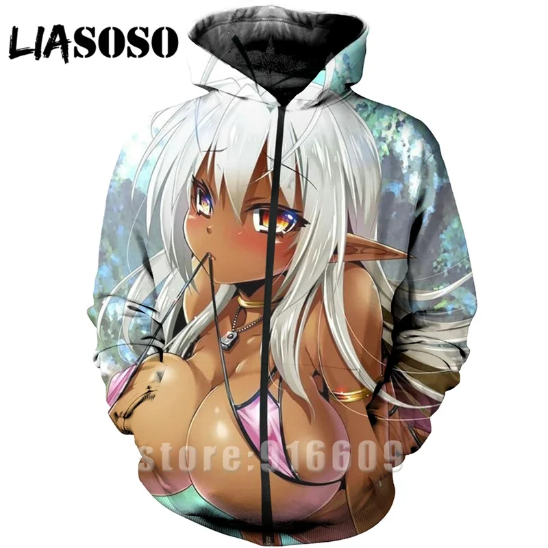 12 Толстовка с 3D принтом, мужская куртка, сексуальная лоли, кошка, девочка, wo, Мужская Уличная Толстовка Harajuku, панк, на молнии, аниме, с длинным рукавом, худи с логотипами - Цвет: 12