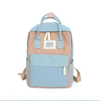 

Women Girls School College Travel Backpack Shoulder Bags Rucksack Canvas Satchel Large Capacity Nylon School Bag Backpack