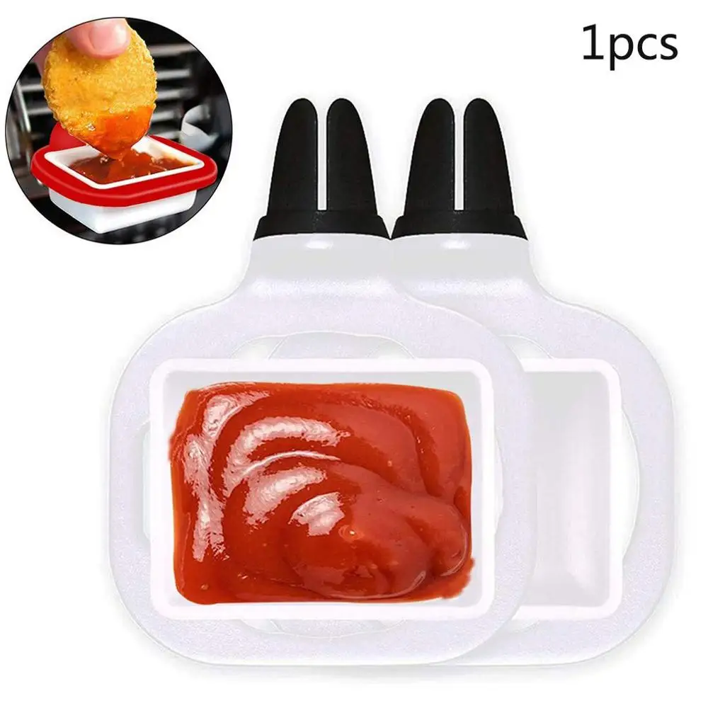 Кастрюля Dip клип автомобильный кетчуп стенд картофель фри приправа коробка автомобильный кетчуп Стенд Abs материал