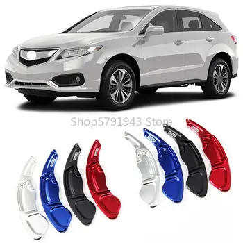 

2PCS Car Alloy Add-On Steering Wheel DSG Paddle Shifters Extension For Acura RDX 2013-2016