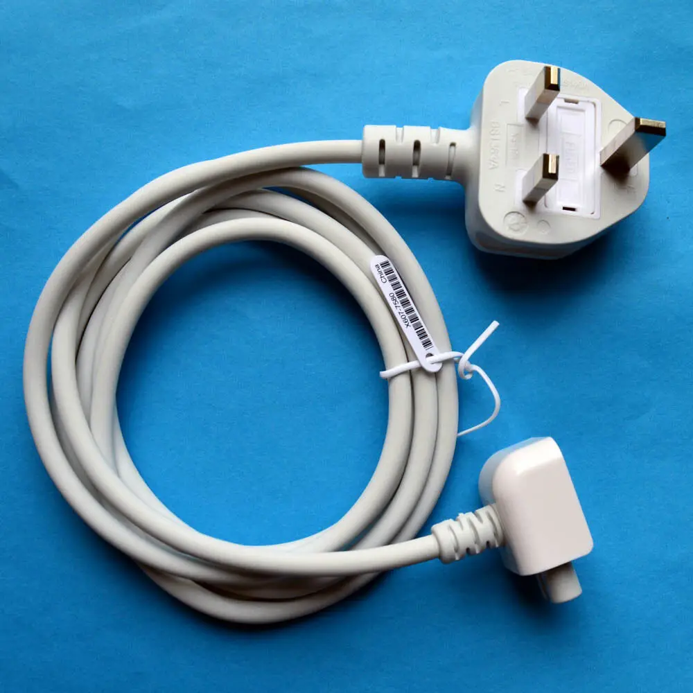 UK Plug США/ЕС/Великобритания вилка удлинитель Шнур для Apple MacBook Pro Air 45 Вт 60 Вт 80 Вт Зарядное устройство адаптер и 29 Вт 61 Вт 87 Вт - Цвет: UK Plug
