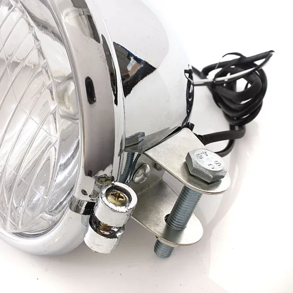 12V Универсальный мотоцикл 25 светодиодный s фара хром чехол диагональю 5 дюймов мотоцикл светодиодный фары мотоцикла Водонепроницаемый Лам