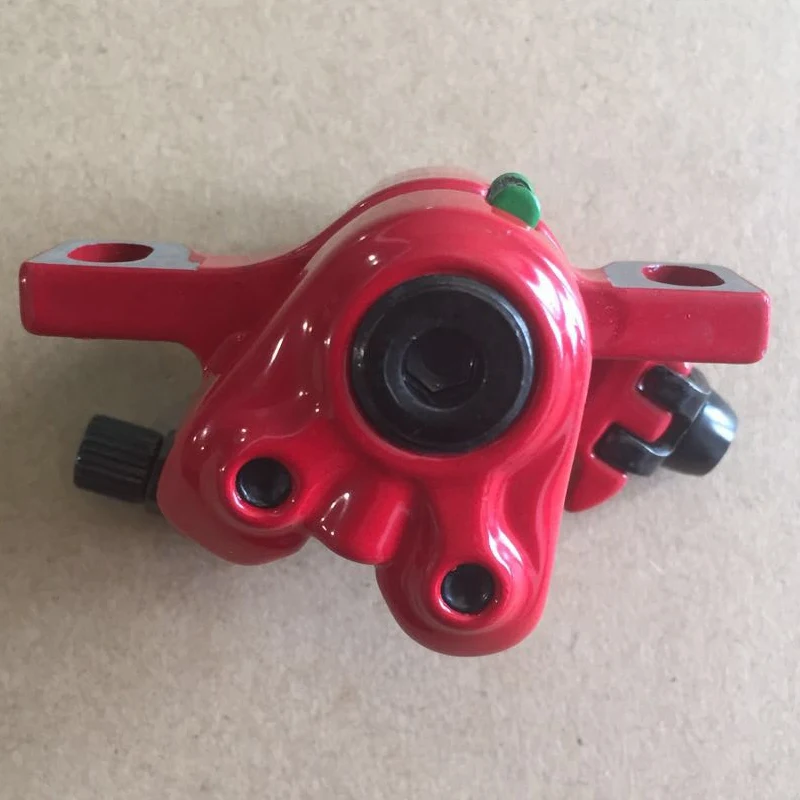 Electric Scooter Parts for Xiaomi M365 MI Fender Kickstand Light Dashboard Mainboard Disc Brakes for Xiaomi M365 Pro Repair Part - Color: custom brake red
