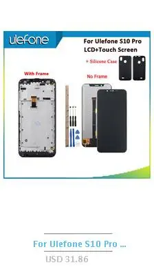 Для Ulefone S10 Pro наушник USB плата маленькая плата для Ulefone S10 Pro Кнопка питания Кнопка громкости кабель громкий динамик