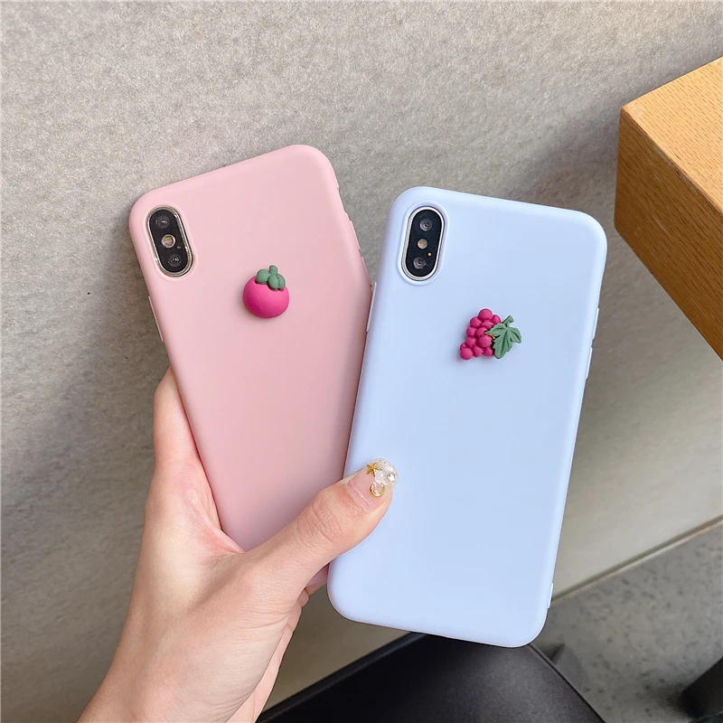 Силиконовый чехол для iphone X XR XS 11 Pro MAX 6S 7 8 Plus 5 SE | Мобильные телефоны и аксессуары