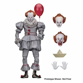 

18cm It Pennywise Assembly Figurines It Joker Stephen King's Iron Studios Pvc Action Figure Collectable Model Toys