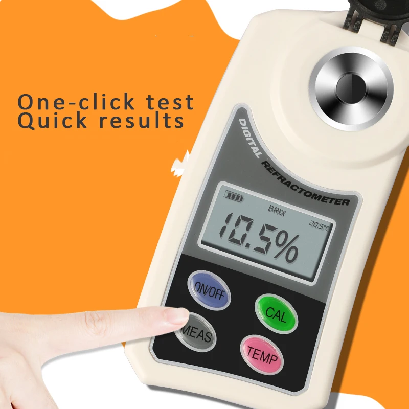 Digital Brix Refractometer0~55% Brix tester Sugar meter for fruits Scotch  cocktail wine soft drinks juices BeverageBeer Weibai - AliExpress