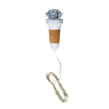 

1 PC LED String Lights USB Rechargeable Wine Bottle Stopper Creative Cork Shaped LED String Lights Decorative Lamp For Wedding