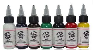 

High quality 14 color permanent tattoo pigment tattoo ink embroidery machine 30ml beauty tools