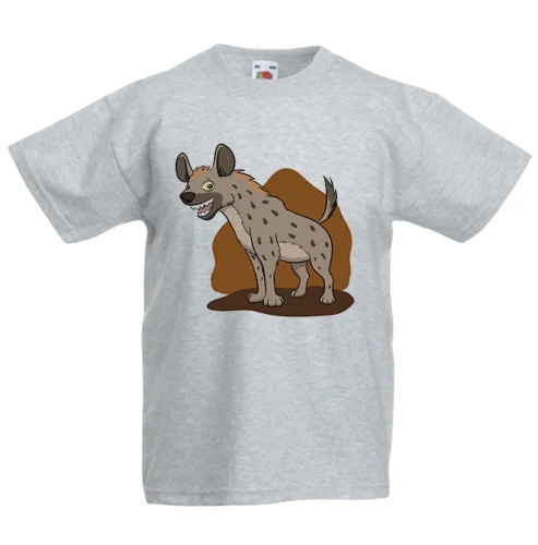 

Hyena Mens T-Shirt Children Boys Girls Unisex Top Cartoon